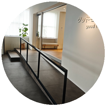 バリアフリーの院内